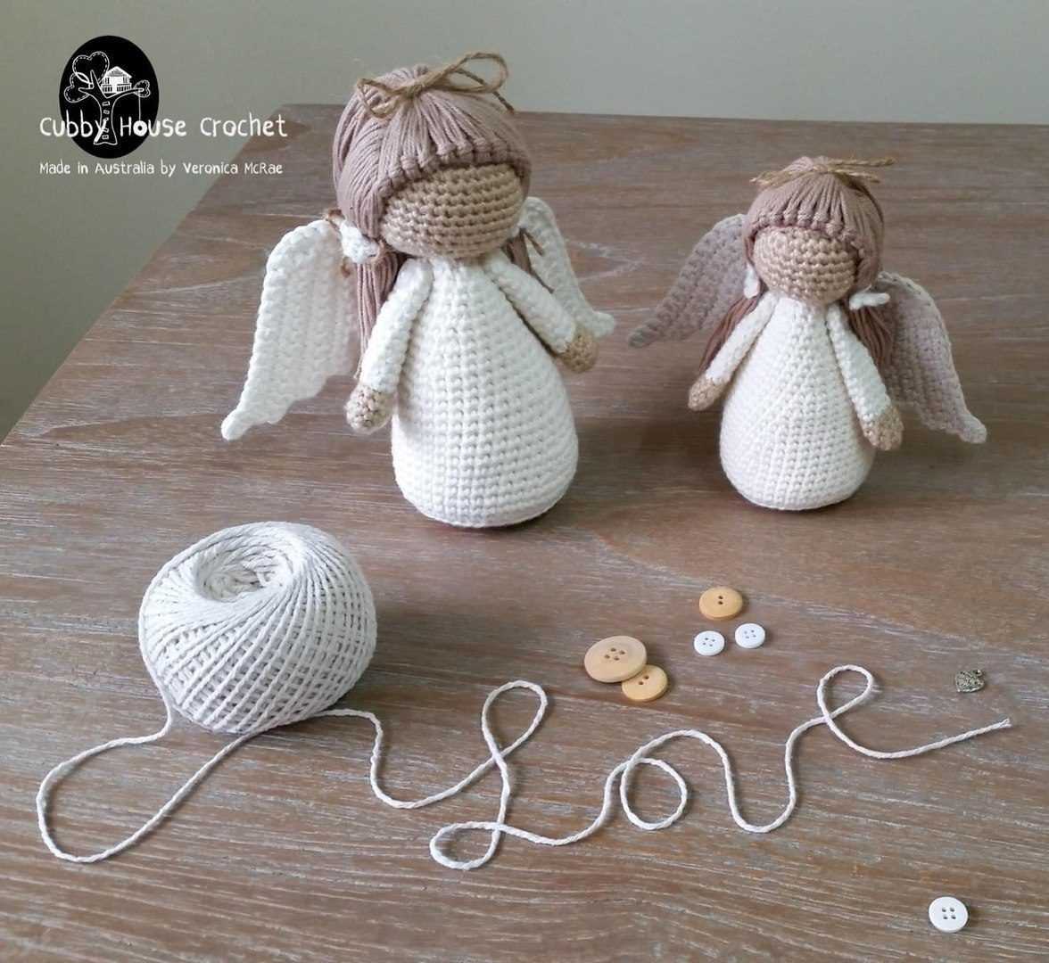 Knit angel pattern