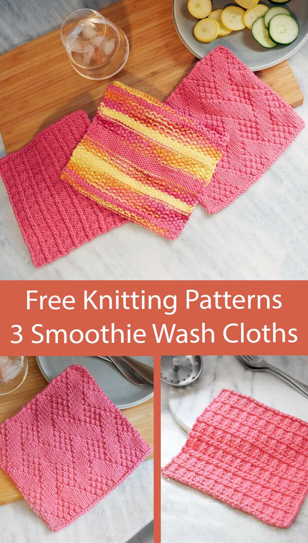 Free knitted dish cloth patterns