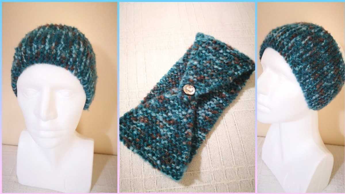 Elsa knitted hat pattern