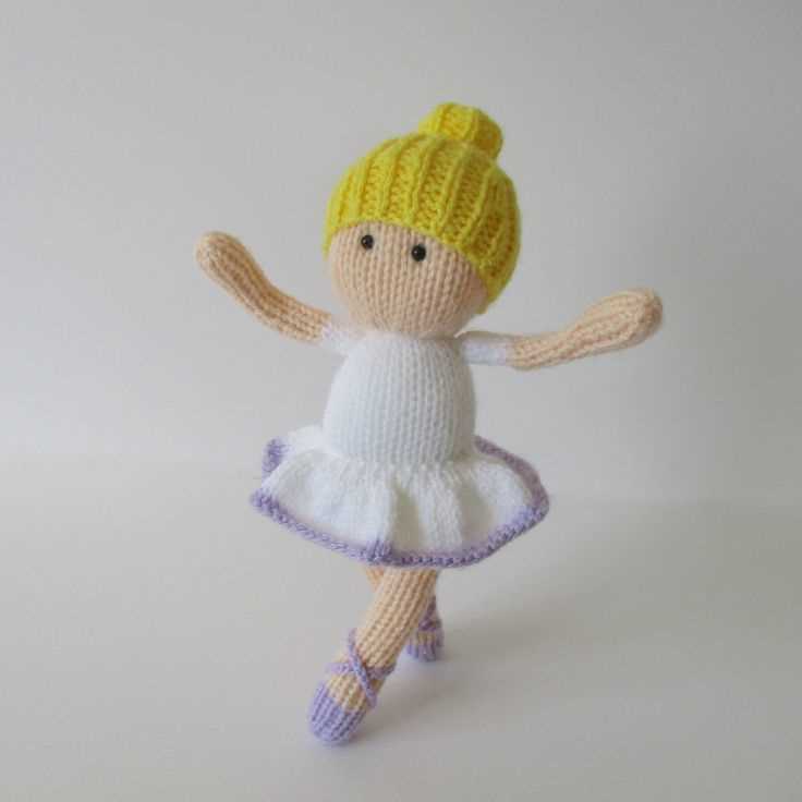 Small knitted doll free pattern