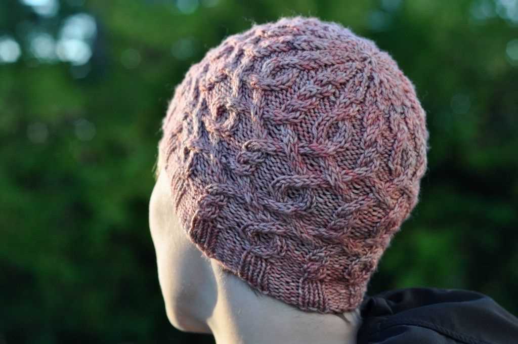 Hat knitting pattern 8mm needles