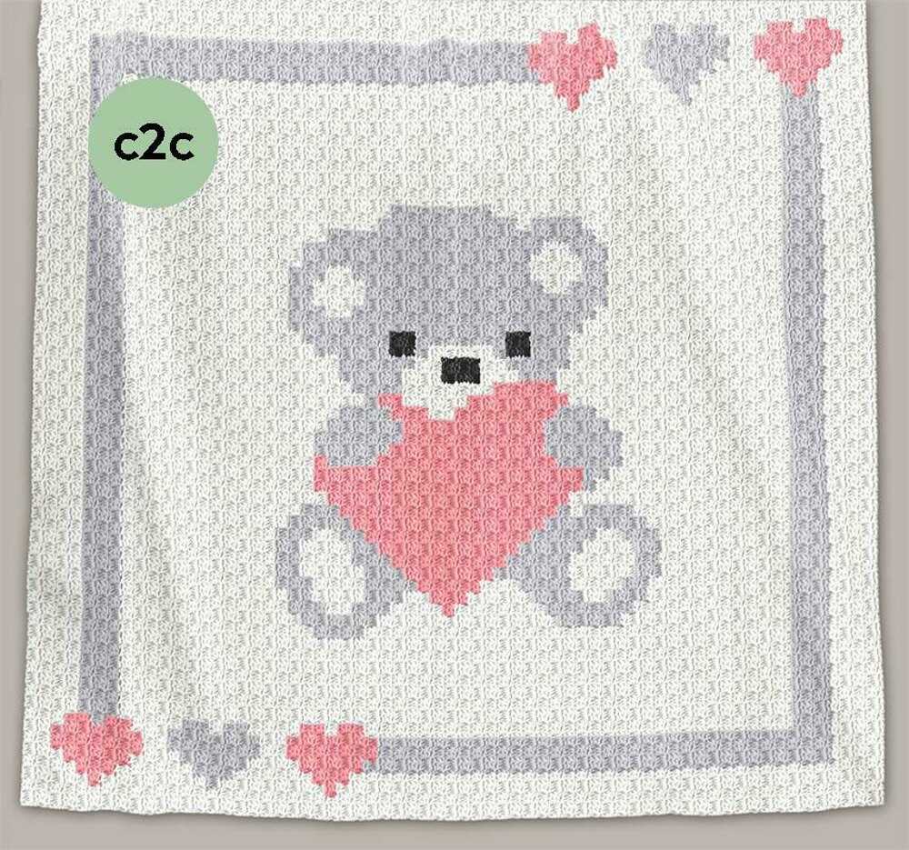 DIY Guide - Create Your C2C Knitted Blanket with This Pattern C2c knitted blanket pattern