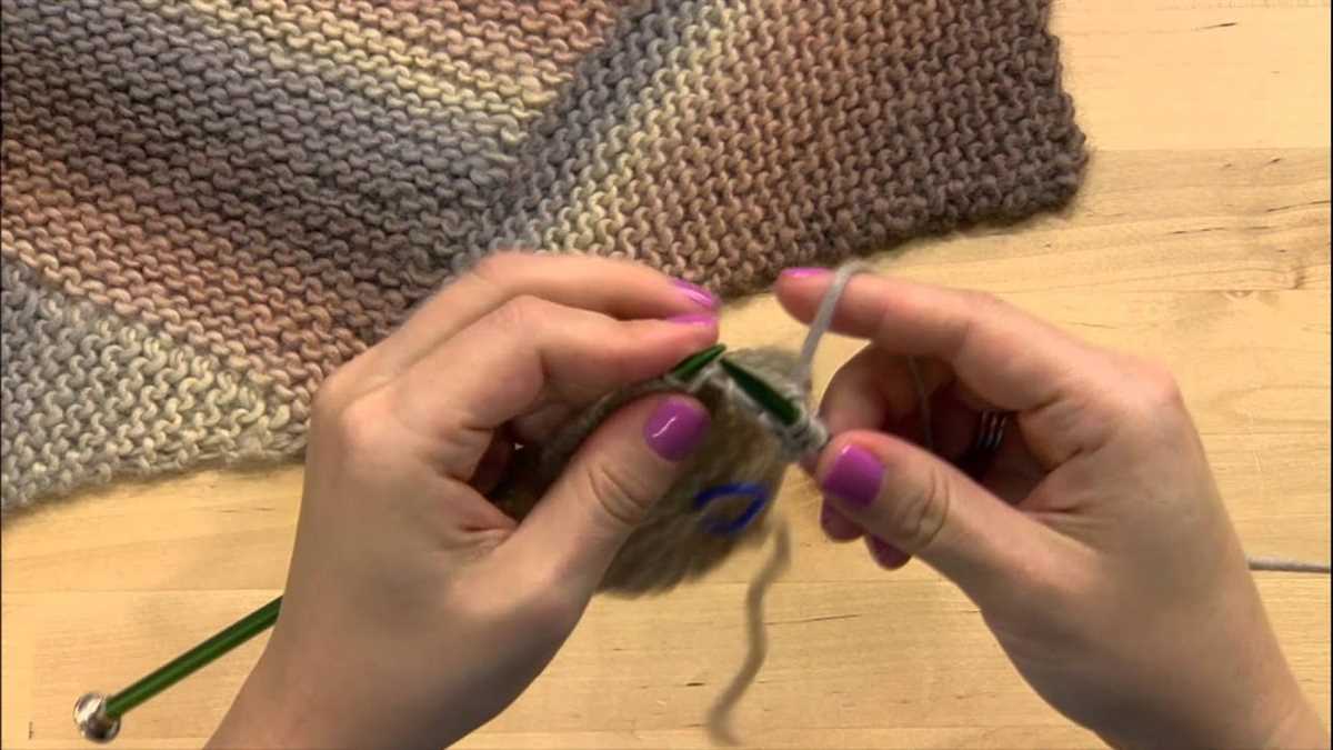 Giant scarf knitting pattern