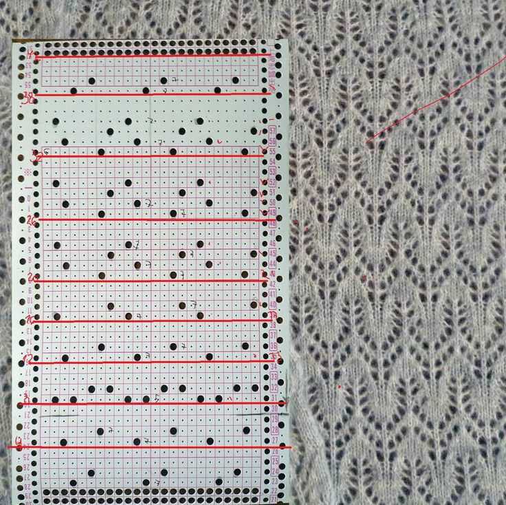 Knitting patterns for knitting machines