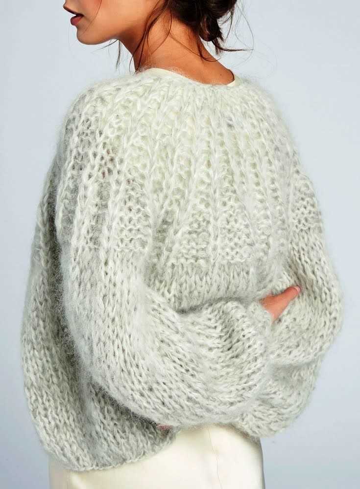 Knitting pattern mohair sweater