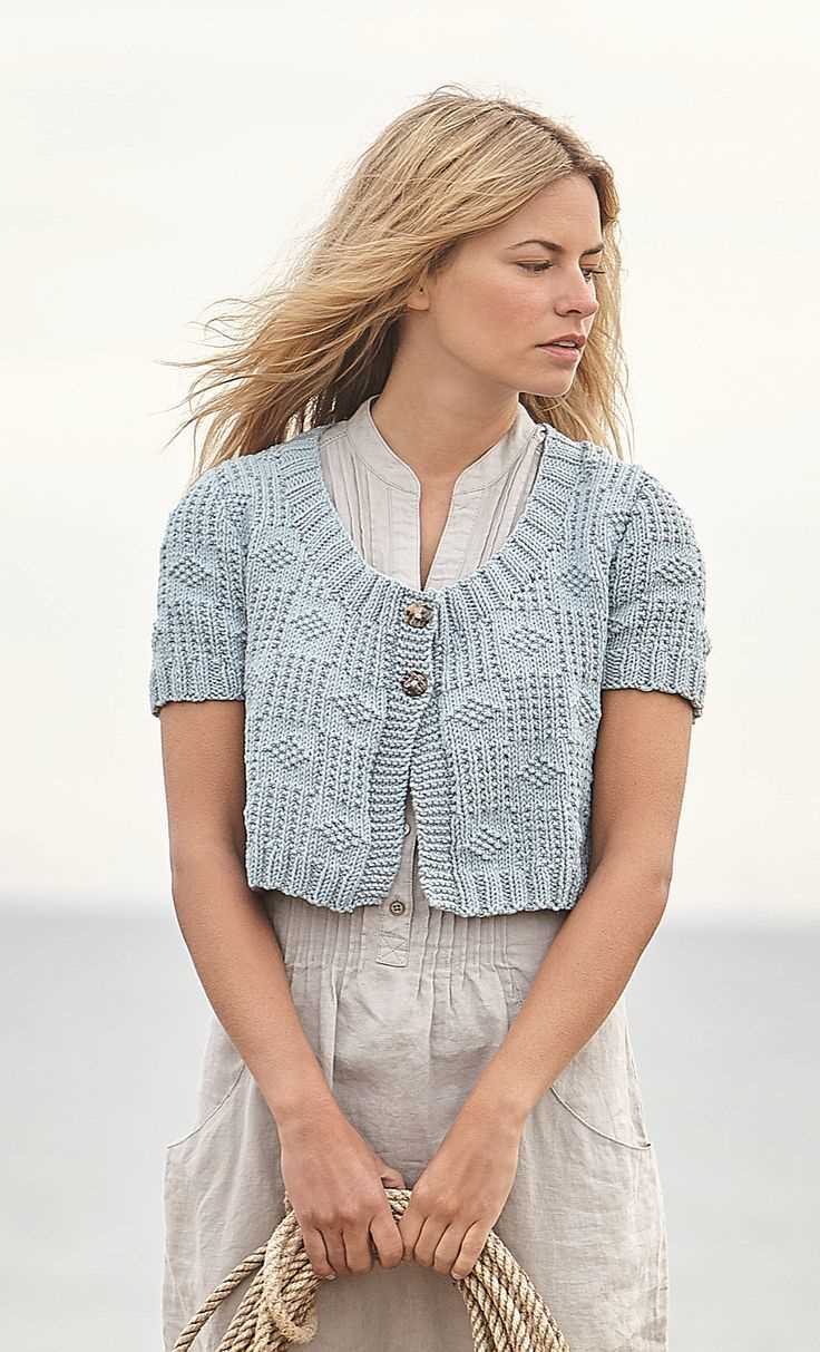 Knitting pattern shrug