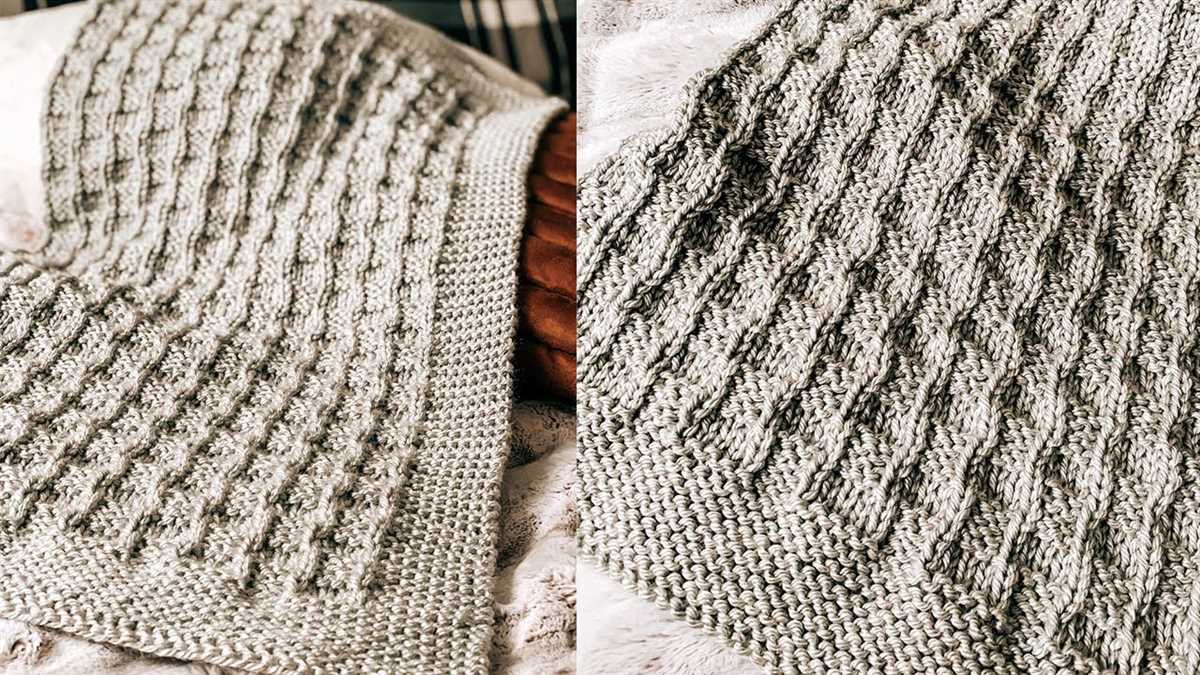 Blanket scarf knitting pattern free