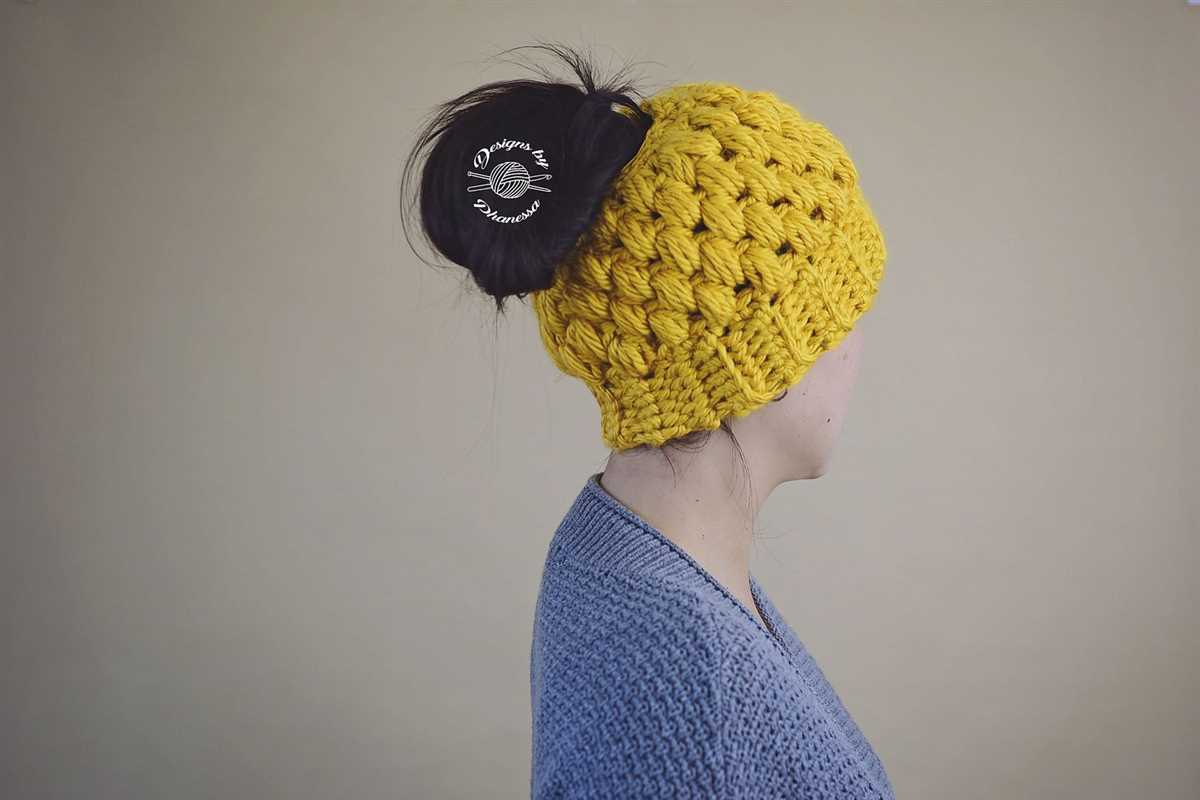 Super bulky beanie knit pattern