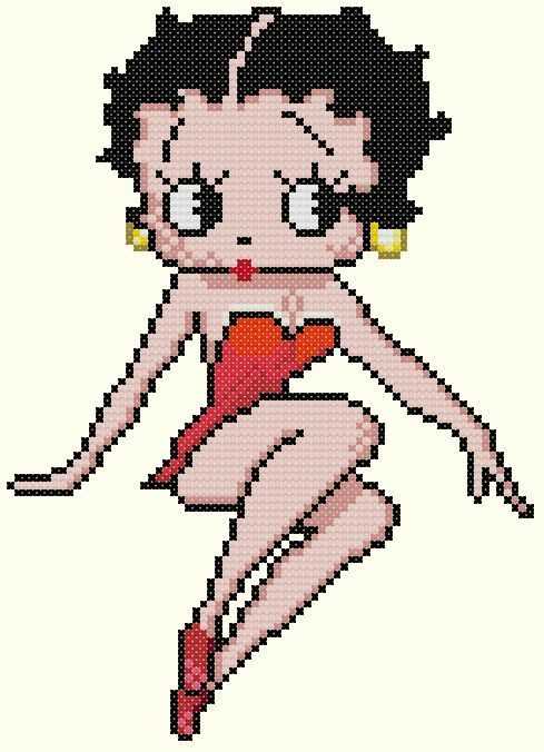 Betty boop knitting pattern