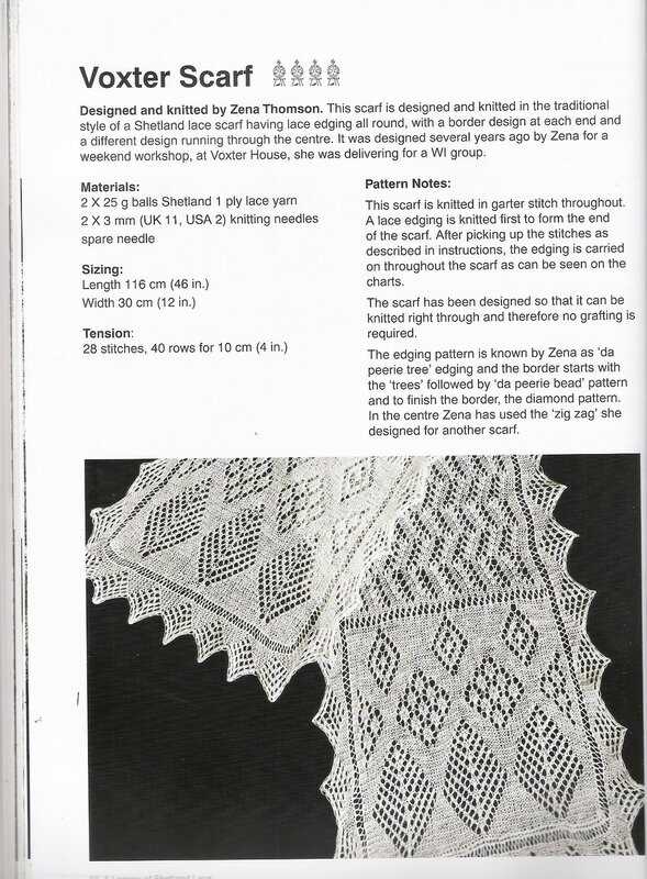 Exploring the Intricate Beauty of Shetland Lace Knitting Patterns Shetland lace knitting patterns