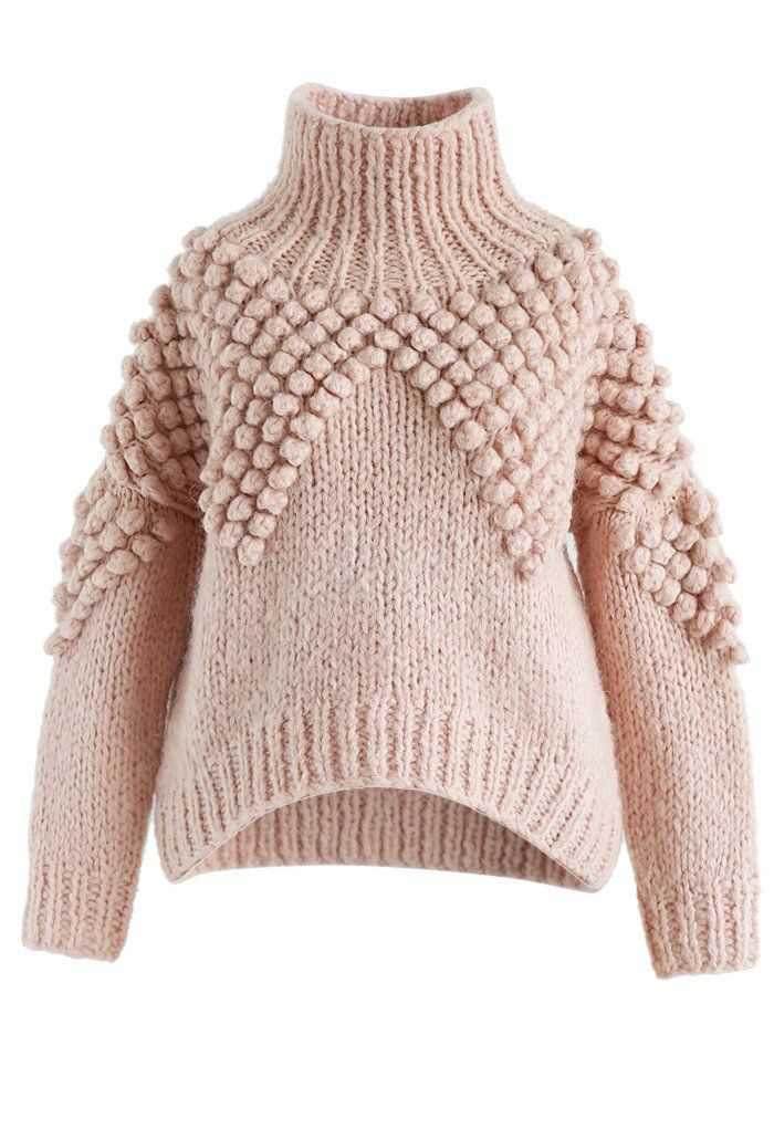 How to Create a Cozy and Unique Popcorn Sweater Using This Knitting Pattern Popcorn sweater knitting pattern