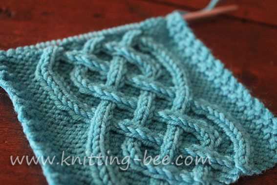 Celtic cross knitting pattern free