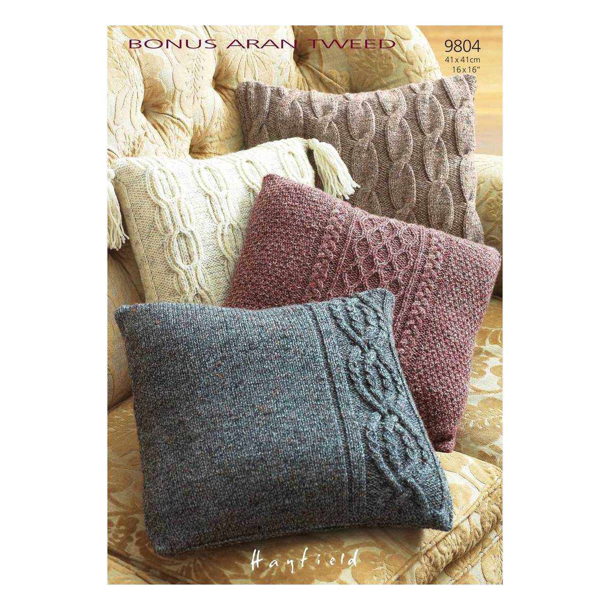 Cushion cover knitting patterns uk