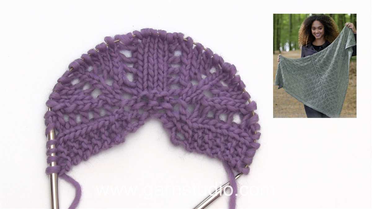 Lace capelet knitting pattern