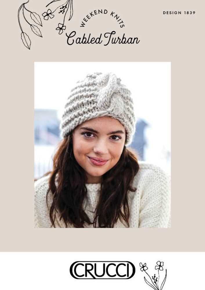 Knitted turban pattern free