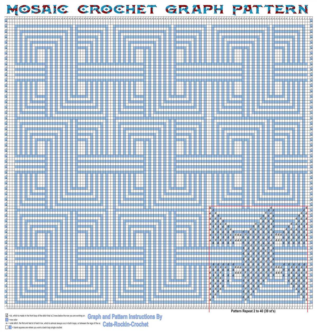 Free mosaic knitting patterns