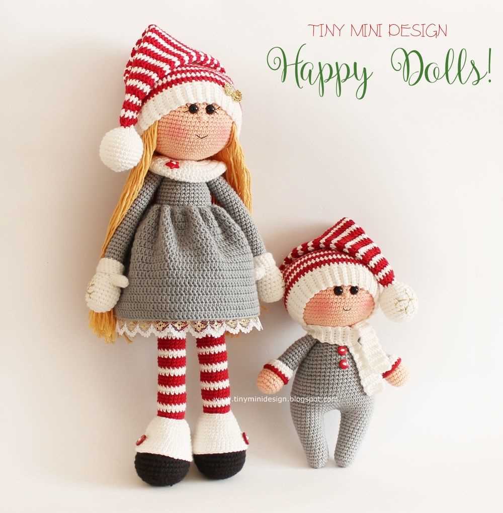 Free knitting patterns for tiny dolls