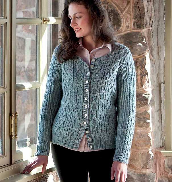 Knit cardigan pattern beginner