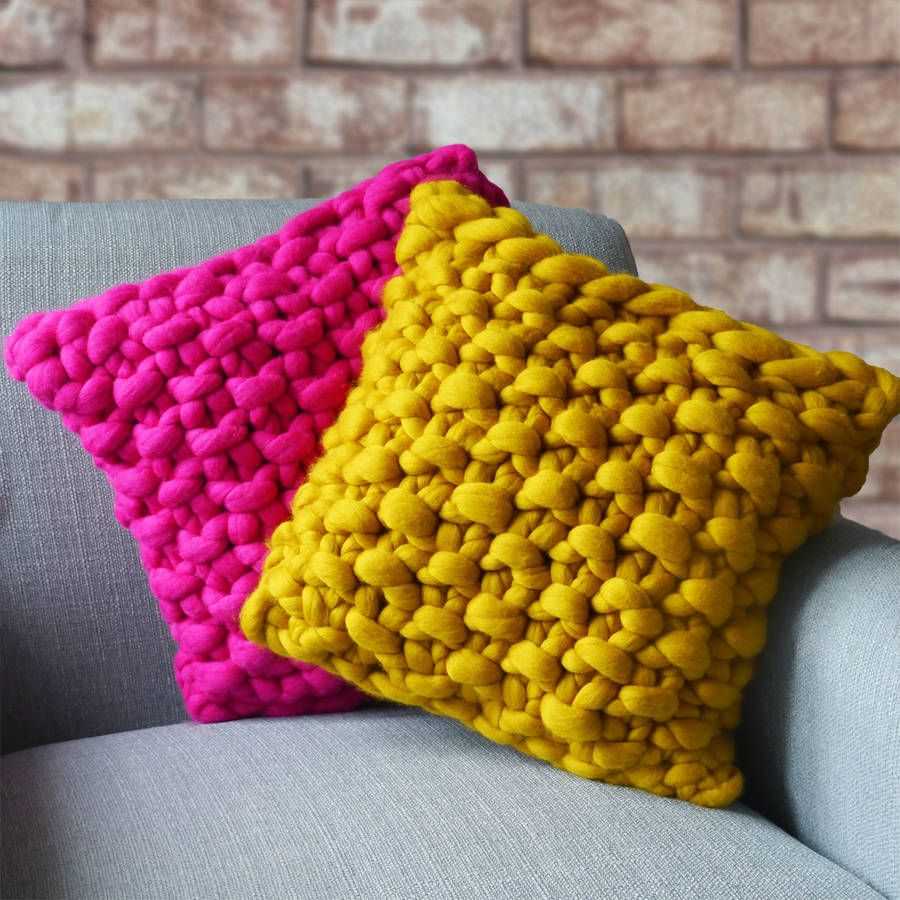 Chunky knit throw free pattern