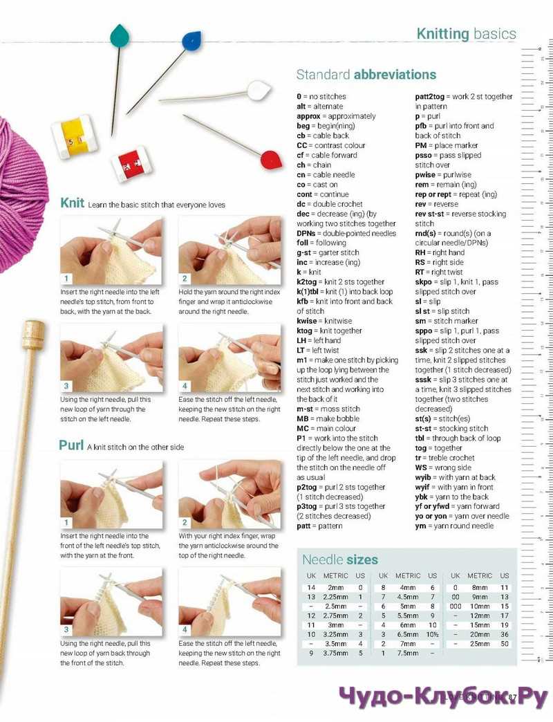 Size 7 knitting needle patterns