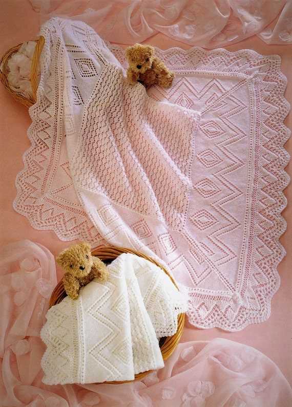 Christening shawl knitting pattern