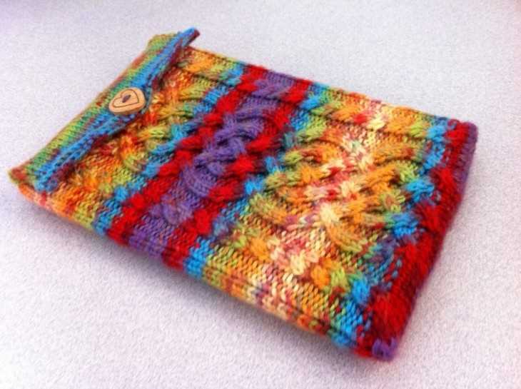 Kindle case knitting pattern