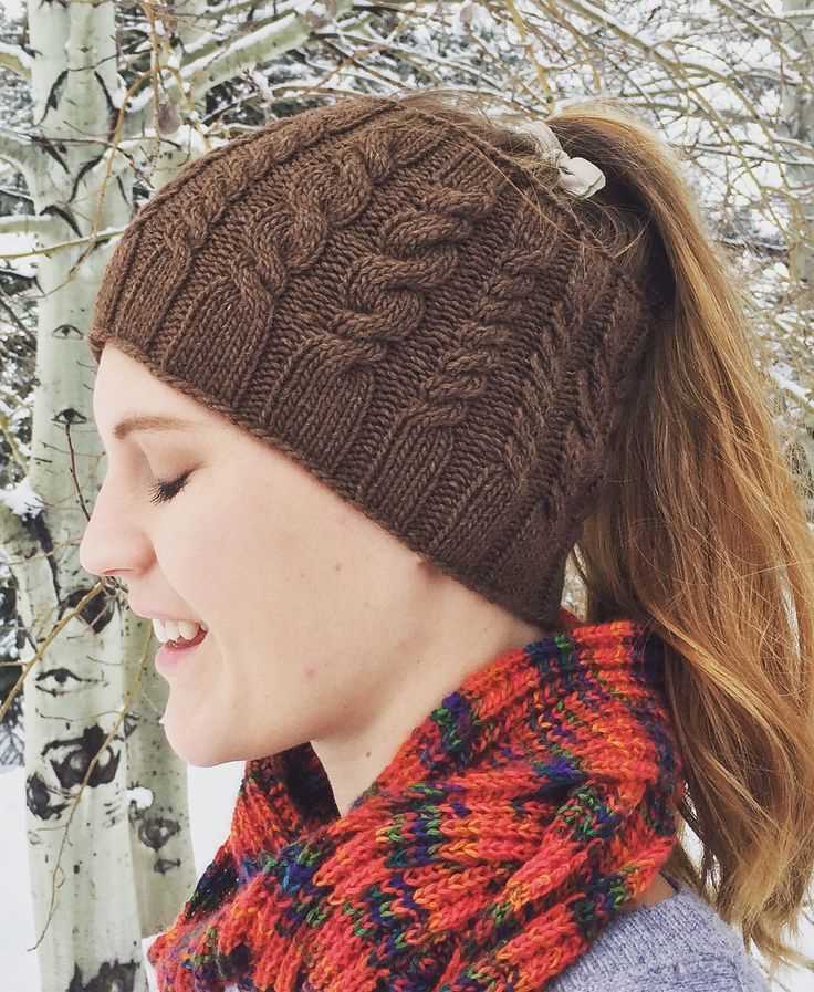 Bun beanie knitting pattern free