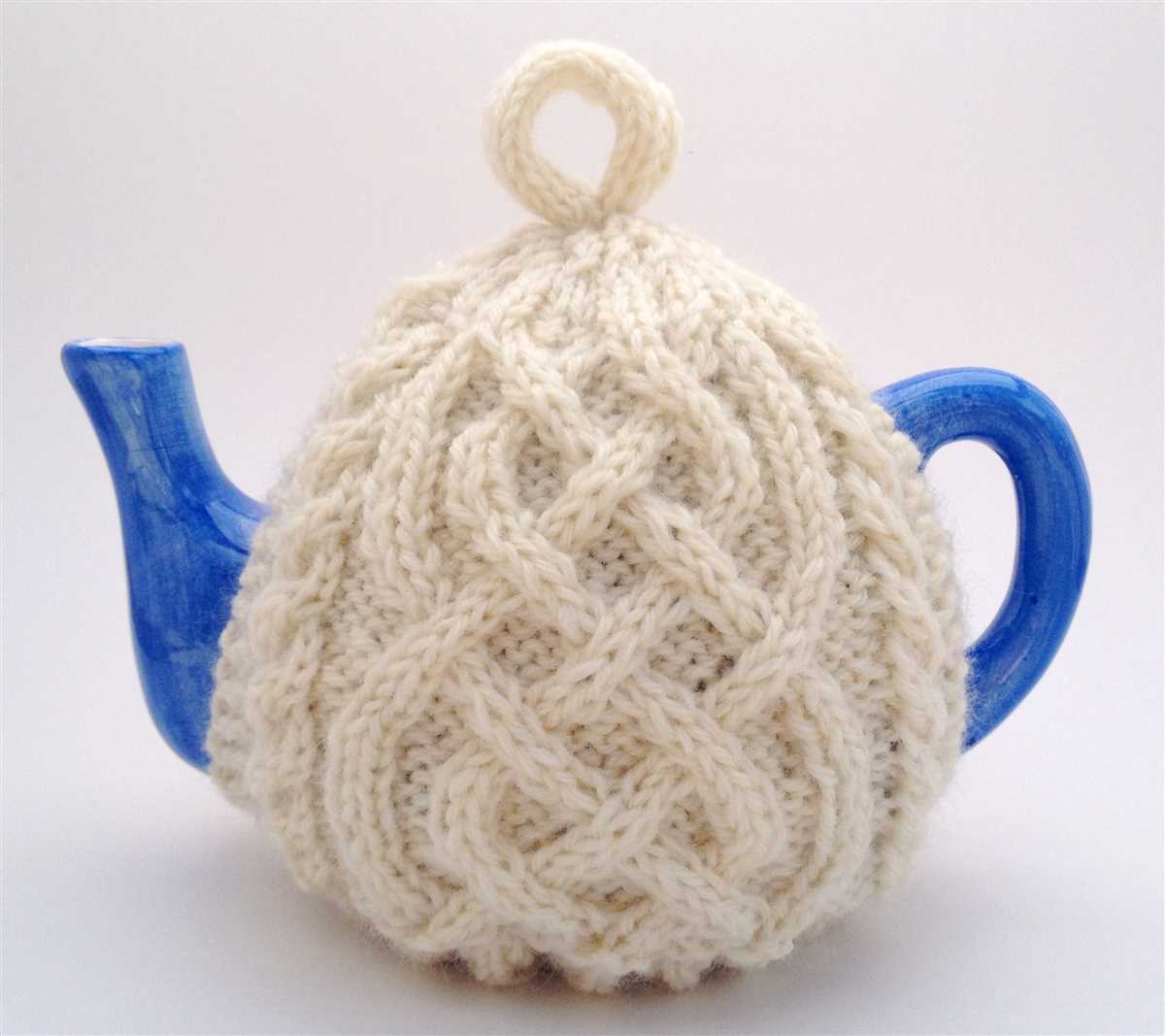 Teapot cover knitting pattern