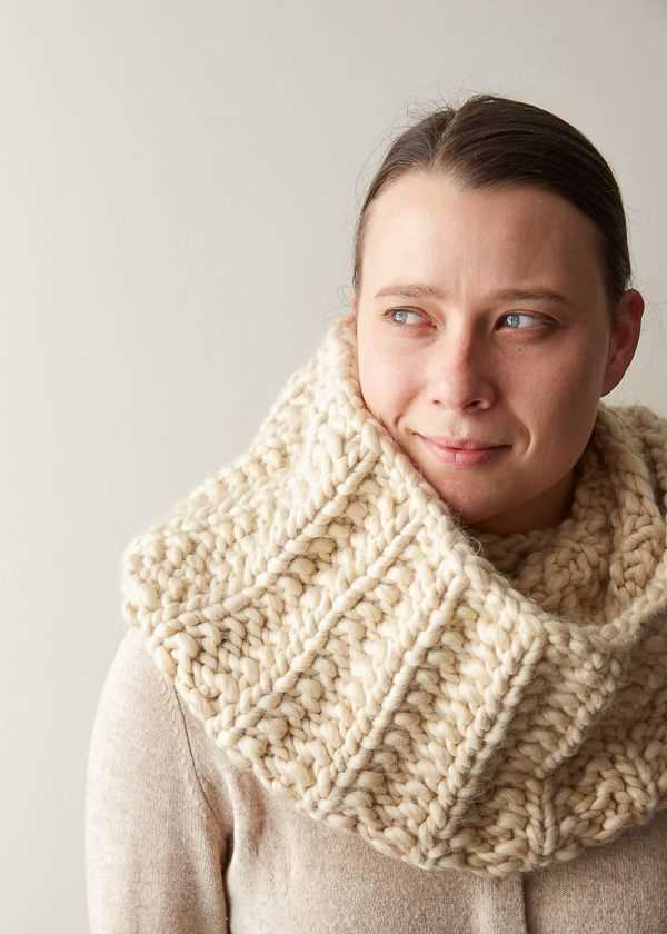 Giant scarf knitting pattern