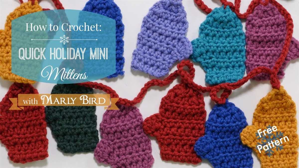 Mini mittens knitting pattern free