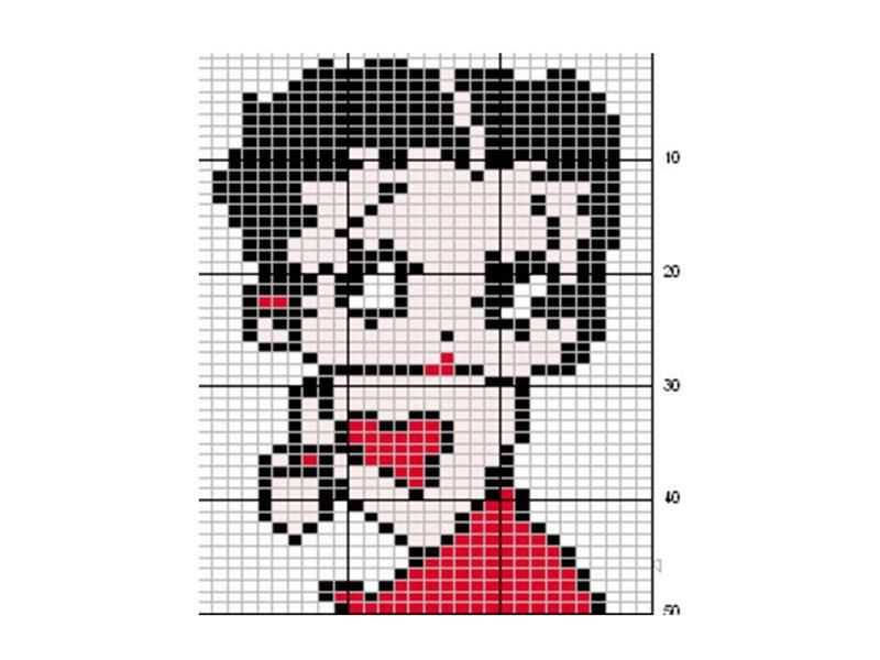 Betty boop knitting pattern