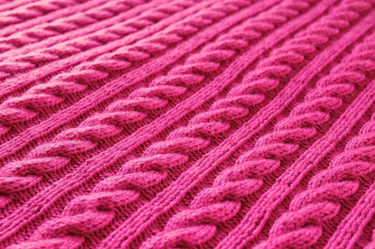 Knitting patterns by needle size