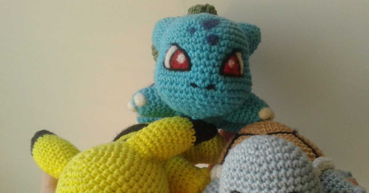 Squirtle knitting pattern