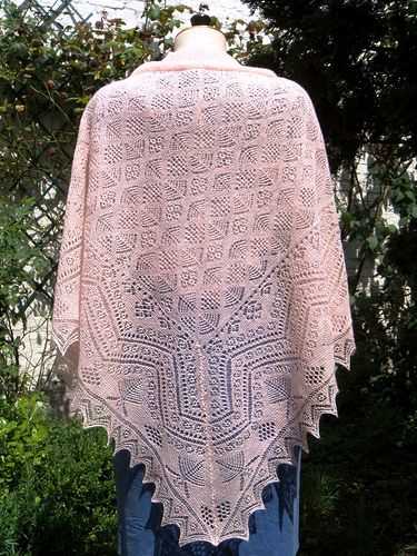 Free shetland lace shawl knitting patterns