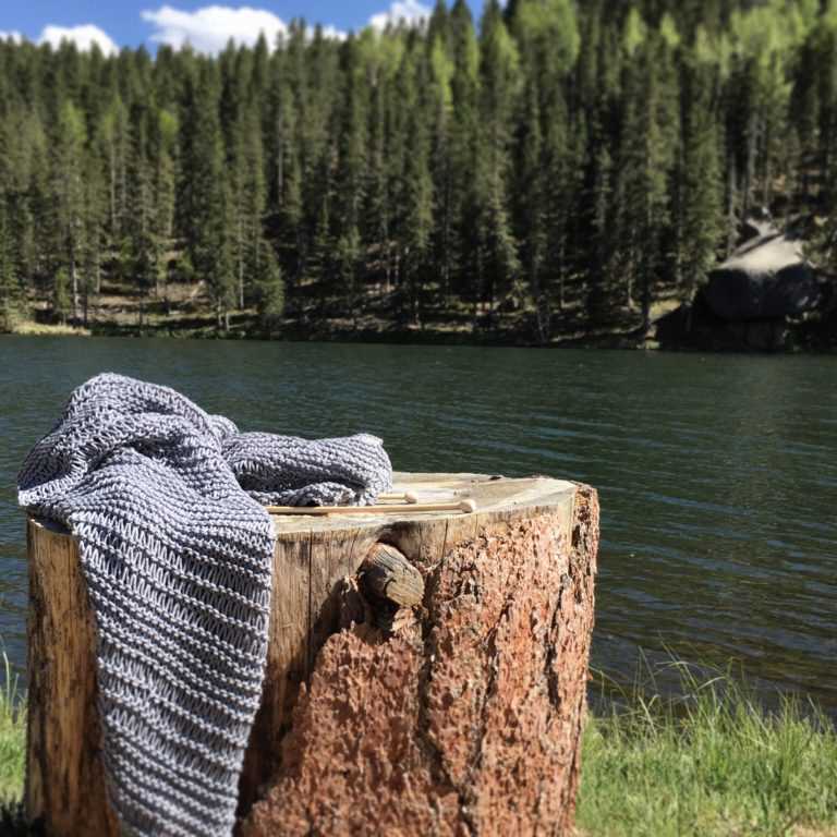 Blanket cardigan knitting pattern