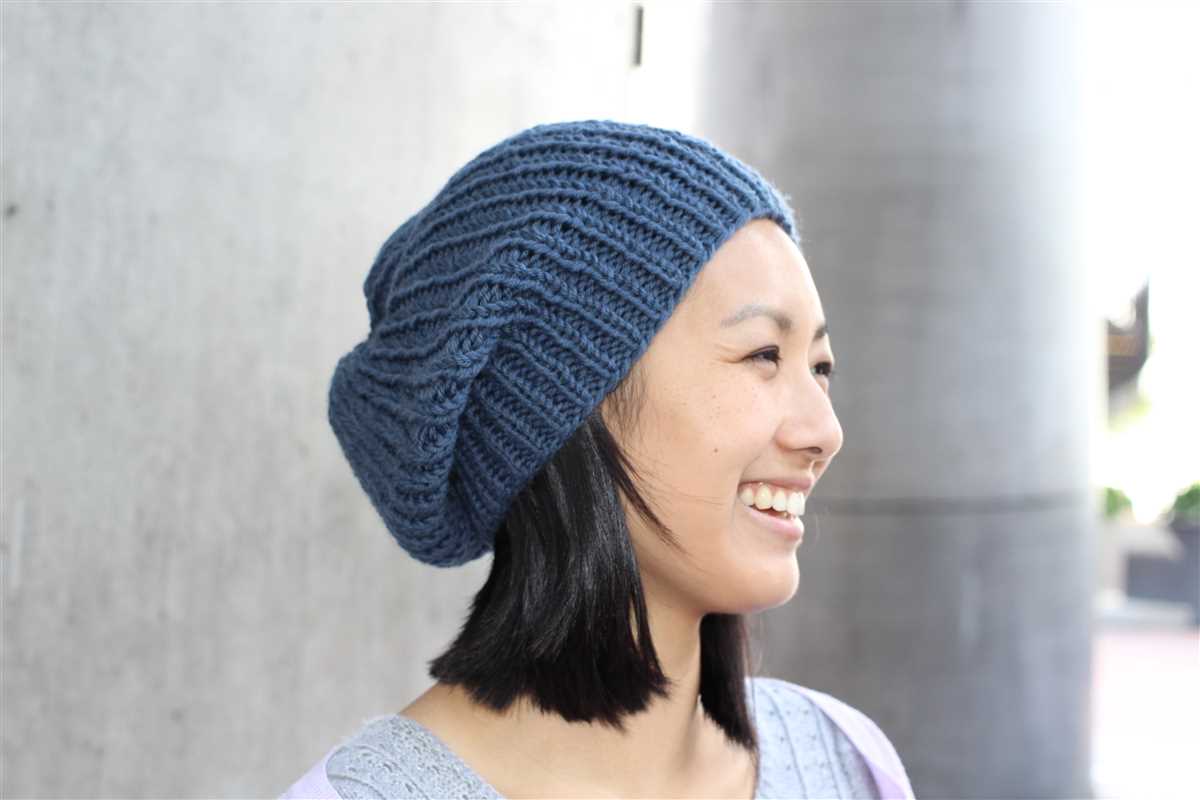 Beanie hat knitting patterns free