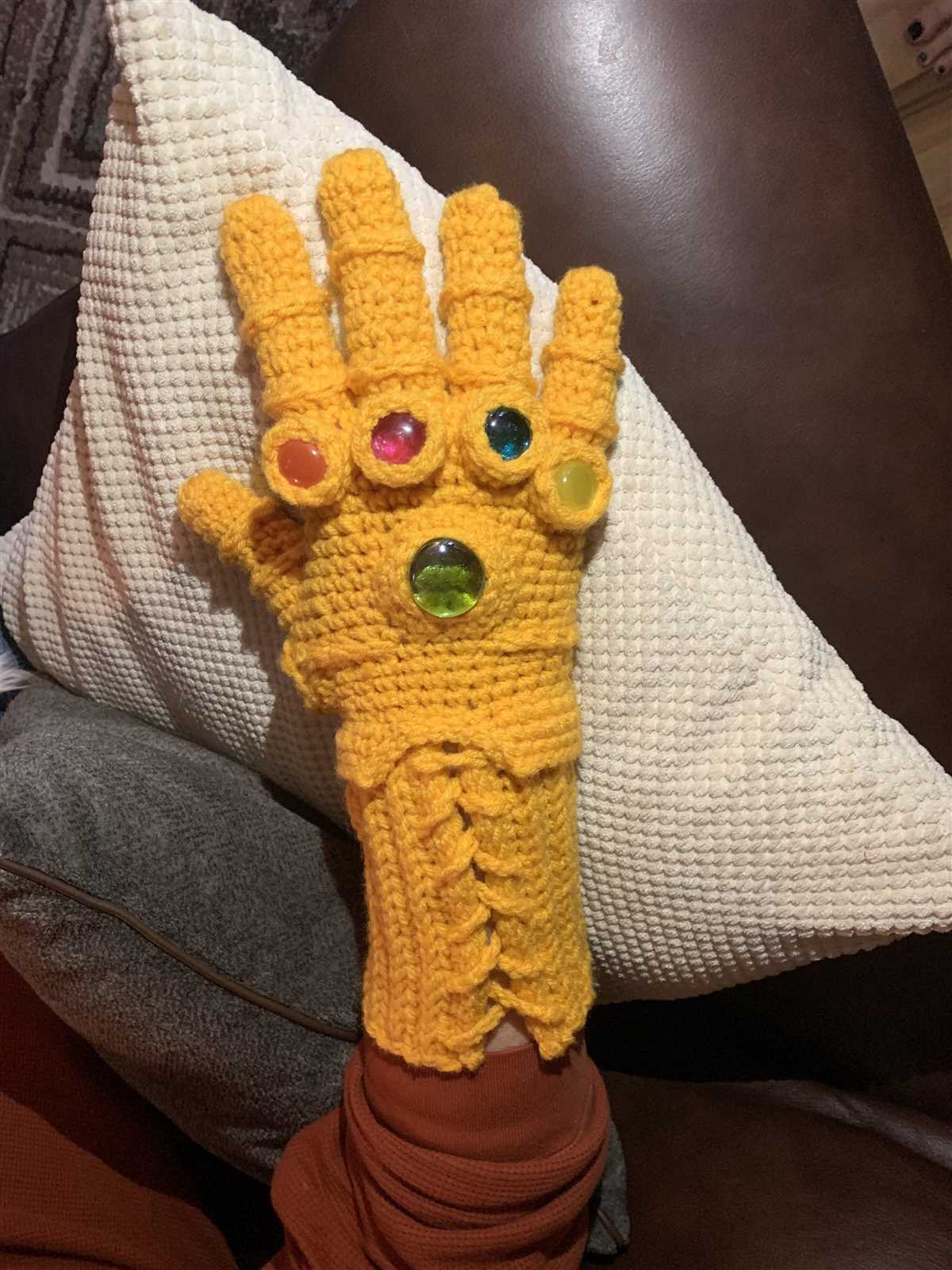 Gauntlet knitting pattern