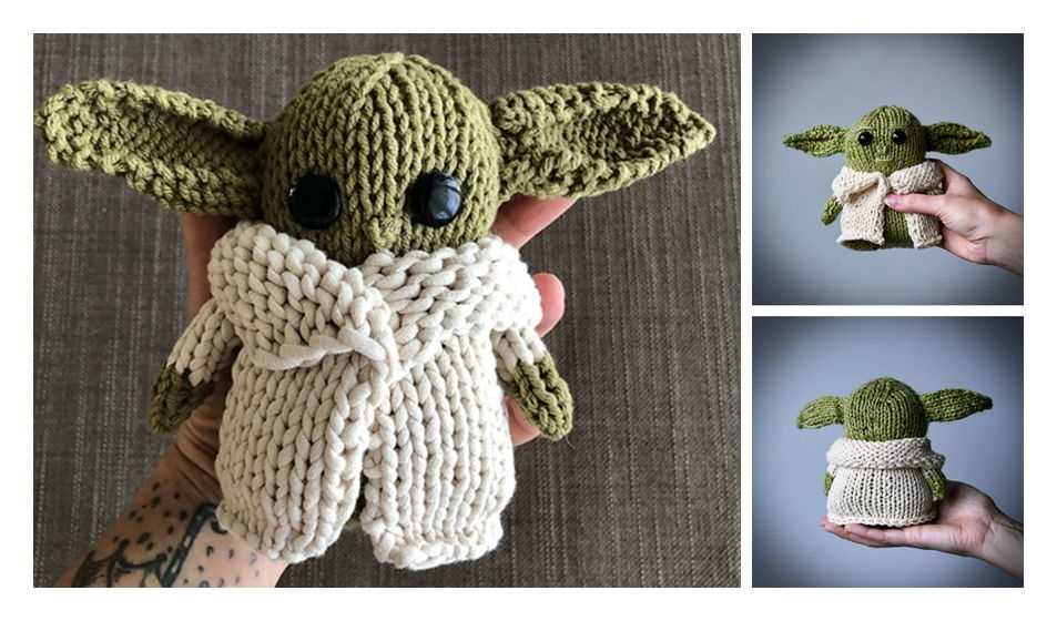 Yoda knitting pattern