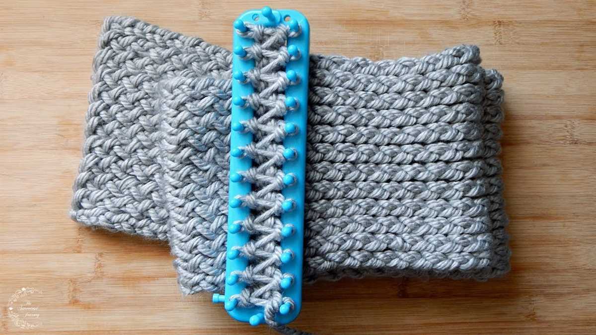 Loom knit scarf patterns