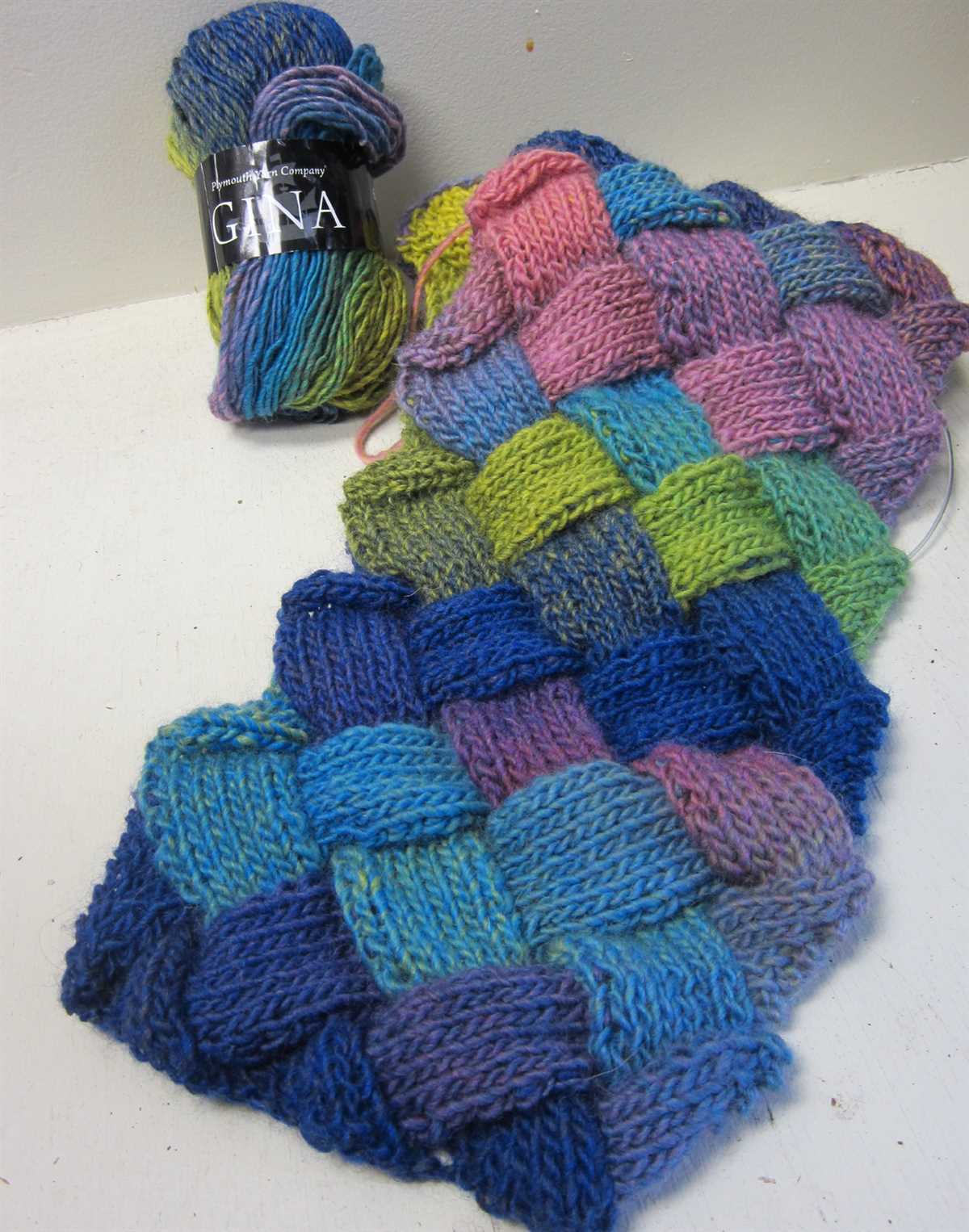 Entrelac knitting pattern free