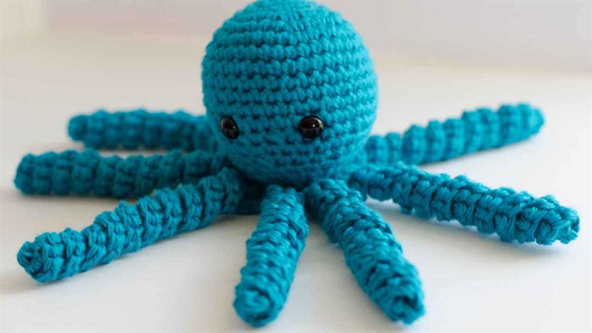 Loom knit octopus pattern