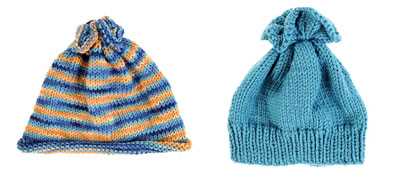Hat knitting patterns with straight needles