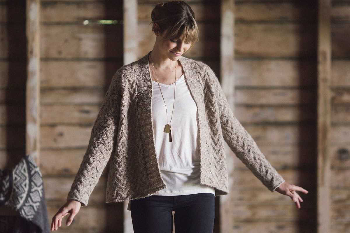 Large needle knitting sweater patterns