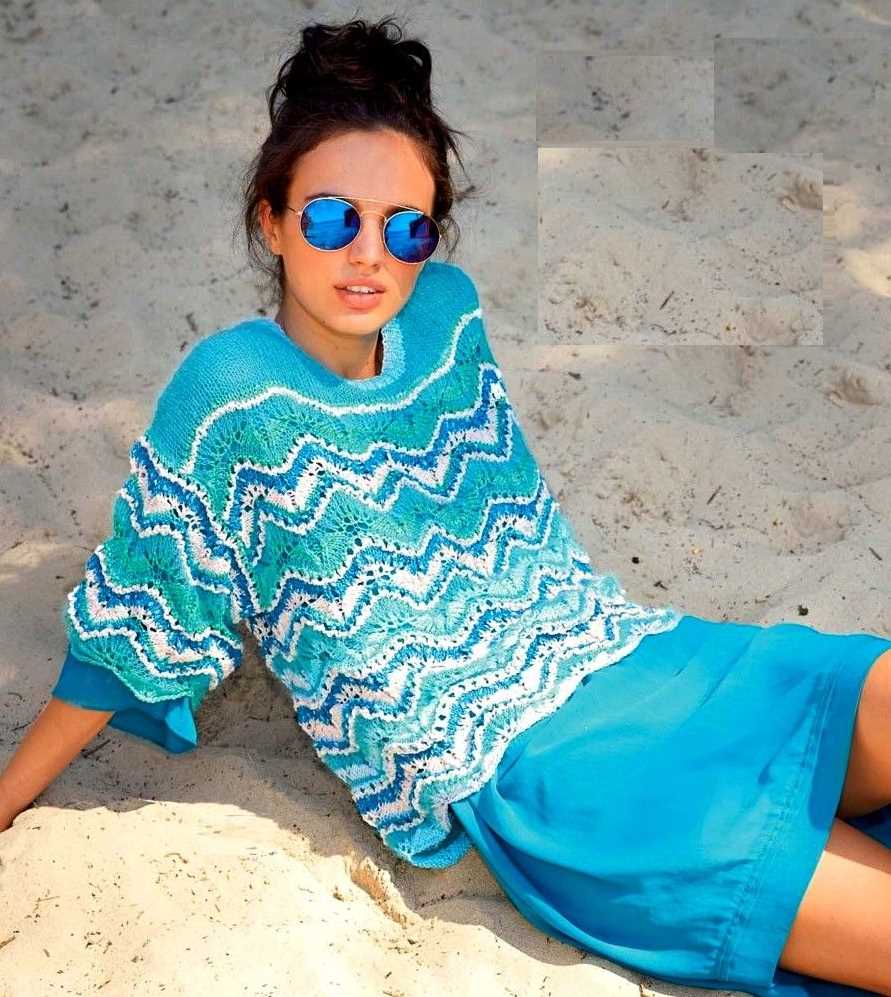 Boxy top knitting pattern