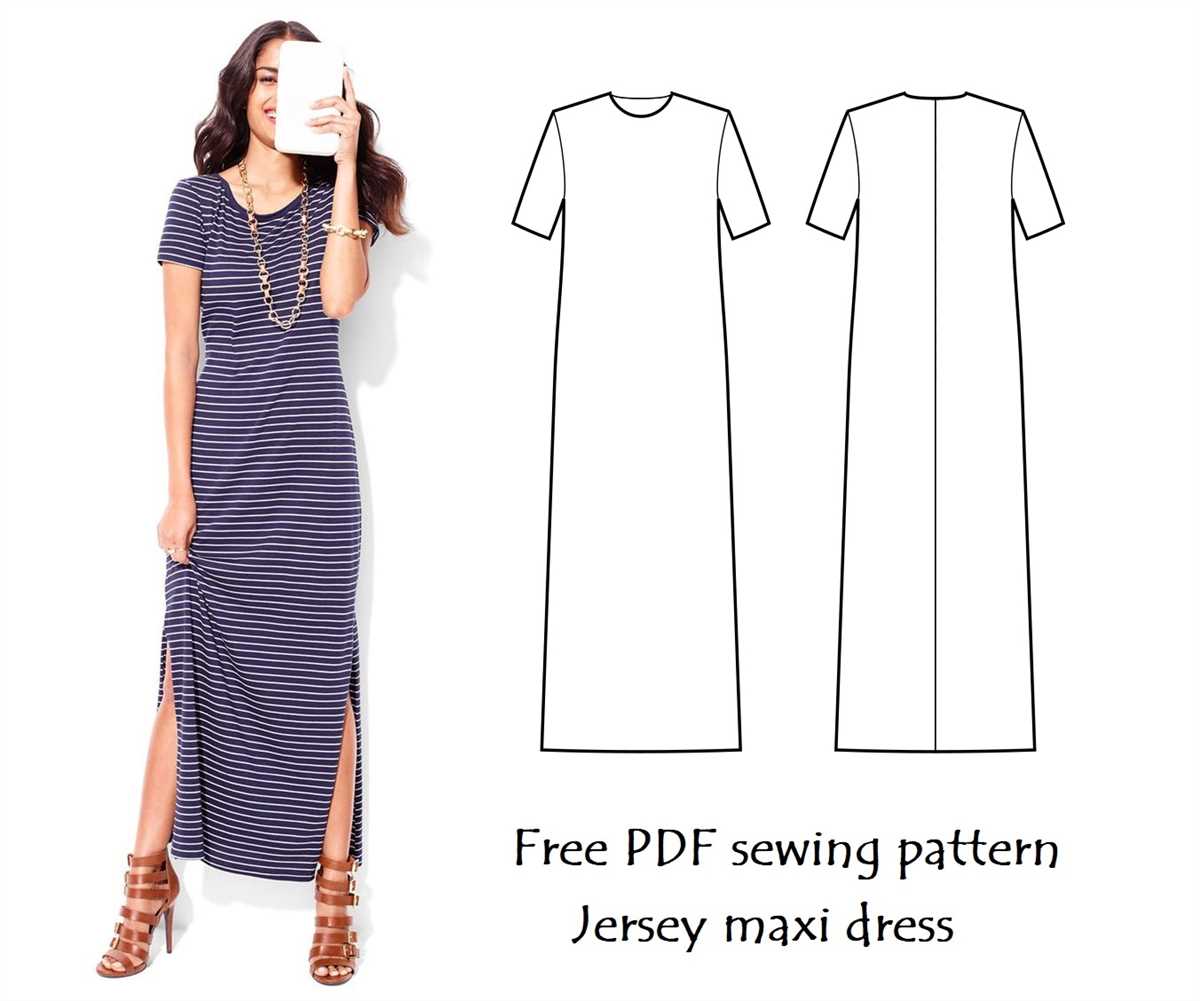 Jersey knit dress pattern
