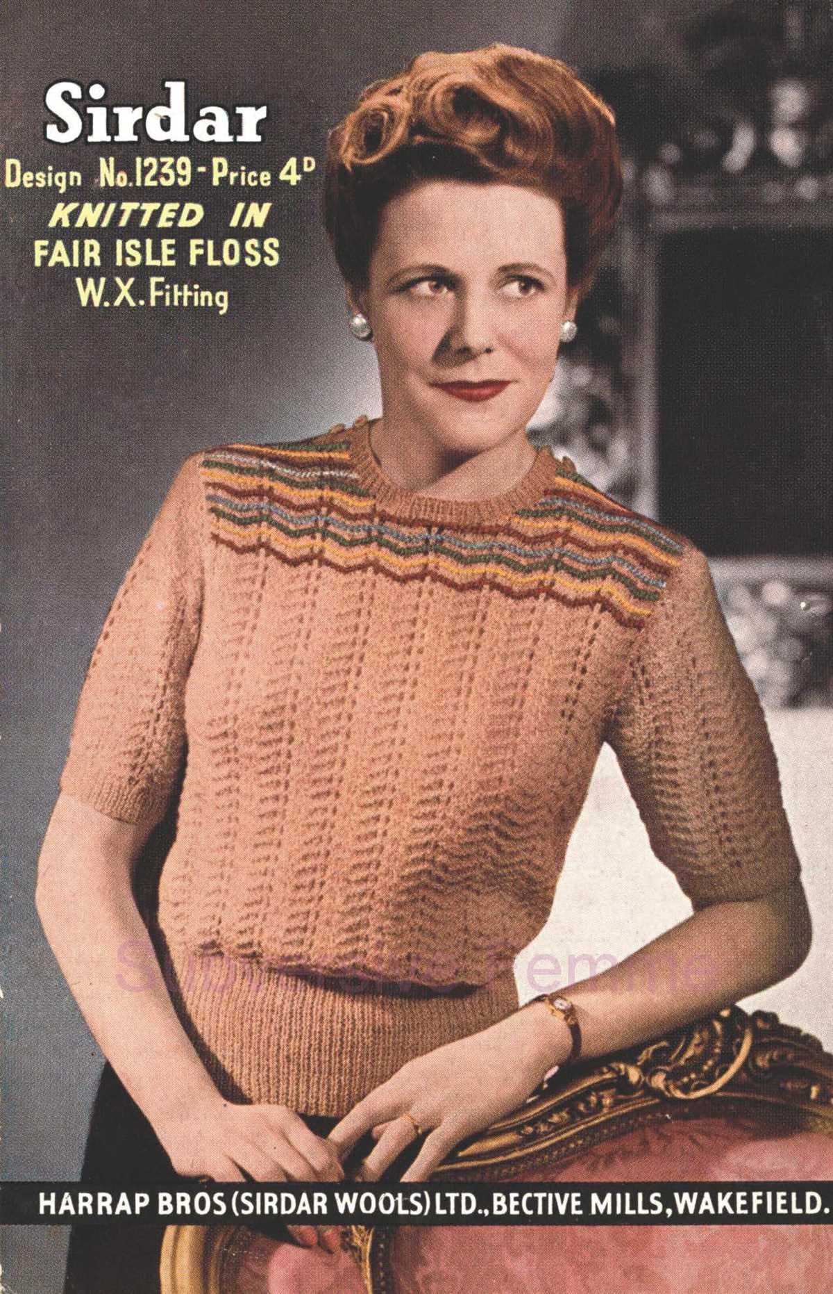 Sirdar vintage knitting patterns
