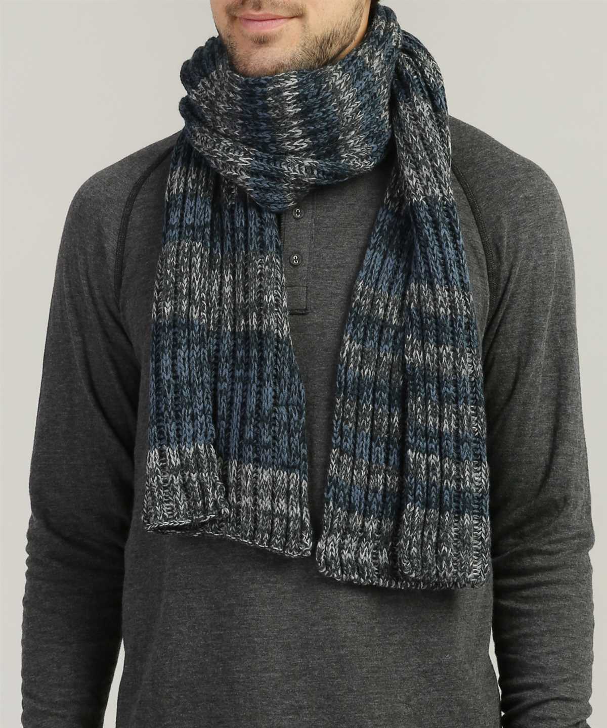 Knit scarf patterns for men
