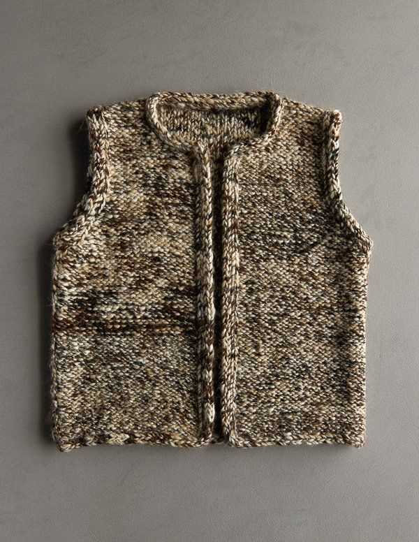 Vintage vest knitting pattern