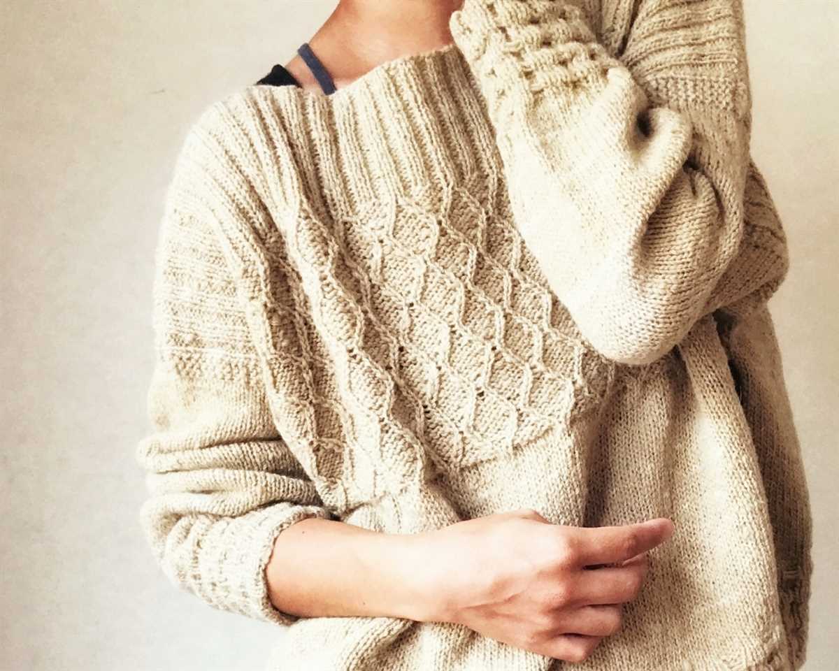 Puff sleeve knitting pattern free