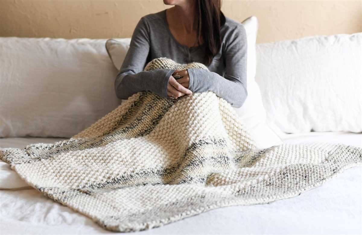 Wool ease thick and quick knit blanket patterns